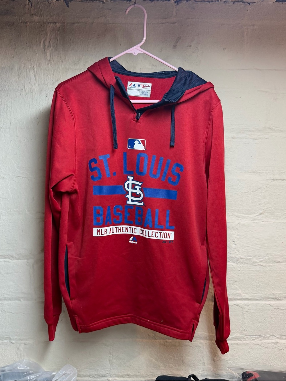 Majestic Oversized St. Louis Cardinals Hoodie